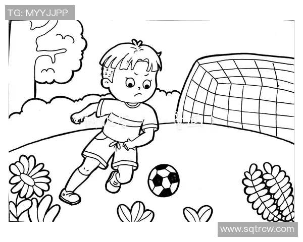 小学足球场简笔画教程轻松绘制儿童乐园中的运动场景